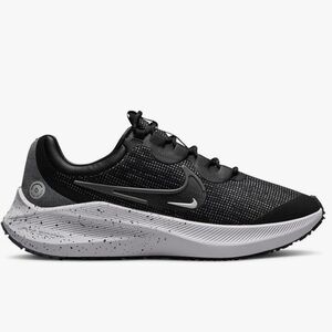 Nike Zoom Winflo 8 Shield Womens Running Sneakers Size 8.5 Water-Repellent Black